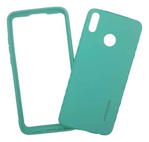 Funda Estuche Bumper Silicona Para Huawei Y9 2019 Aguamarin