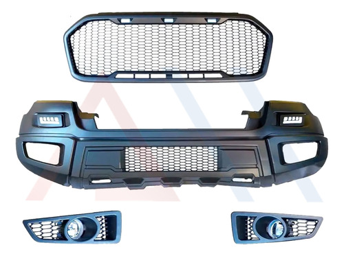 Defensa Ford Ranger Conversion Raptor Con Led 2016 2017 2020