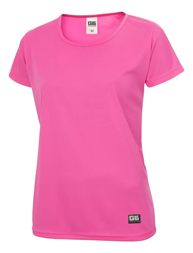 Remera Deportiva Manga Corta Camiseta Mujer Entrenamiento G6