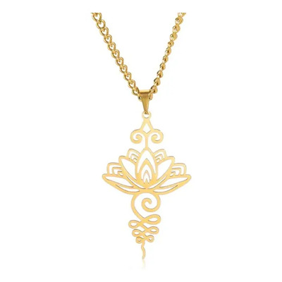 Fx Compatible Collar Flor De Loto Vida Mandala Yoga