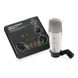 Pack Grabación Behringer Voice Studio Microfono Y Preamp