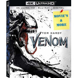 Venom  4k Uhd  Bluray Y Digital Nueva Sellada  Importada
