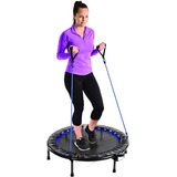 Mini Trampolin Stamina 96.5 Cm Plegable Soporta Hasta 113 Kg