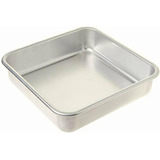 Nordic Ware 47500 Molde Para Pan Cuadrado, Aluminio, 20 Cm/8