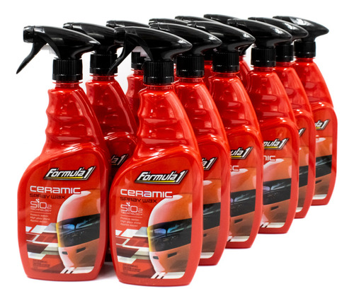 12 Pz Cera En Spray Formula 1 Tecnologia Si02 Max Proteccion