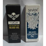 Pack De 2 Aceites Para Barba Crecimiento + Hidratacion 