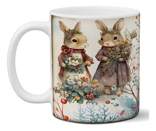 Taza De Cerámica Peter Rabbit Ideal Para Regalar Exclusiva