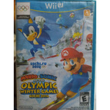 Mario&sonic Wiiu Olimpic Winter Games Buen Estado