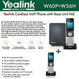 Yealink Teléfono Ip W60p Es Un Paquete De Base De W60b Y W56