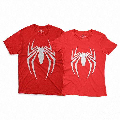 Playeras Spiderman Dúo Pareja Hombre Araña ¡envío Gratis!