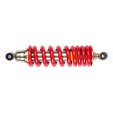 Amortiguador Trasero Adjustable Para Italika Dm200 Rojo