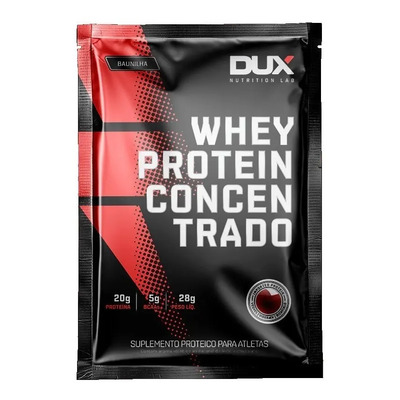 WHEY PROTEIN CONCENTRADO - SACHÊ 28G BAUNILHA DUX NUTRITION | MercadoLivre