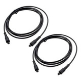 Cable Conexion Digital Audio Fibra Optica Plug Koion Pack X2