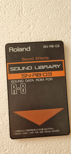 Tarjeta Roland  Sn-r8-03 Sound Effects