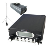 Emisora Radio Fm Transmisor + Amplificador 30w 15km + Antena