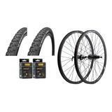 Kit Roda Absolute Wild 32f +par De Pneus Michelin E Câmaras