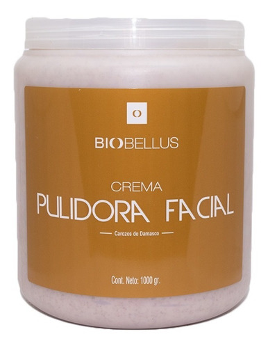 Crema Pulidora Exfoliante Facial - Biobellus 1kg Tipo De Piel 750