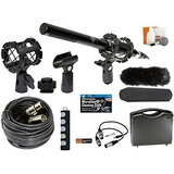 Microfono Boom Xm-55 Para Camara (kit)  Dslr Canon