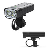 Farol Lanterna Bike T6 10000 Recarregavel Usb 8 Leds