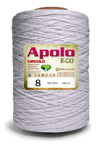 Barbante Apolo Círculo 1.8kg Fio 8 - Escolha A Cor