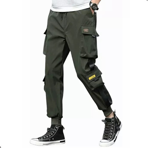 Pantalones Hombre Cargo Estilo Hip Hop