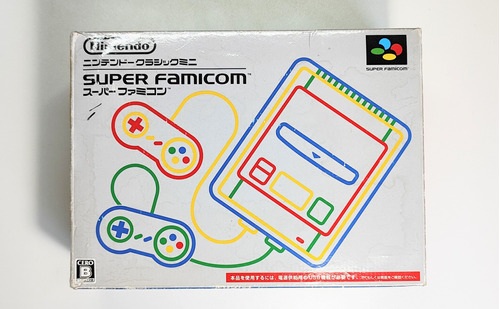 Super Famicom Classic Edition Japones Completo Raridade