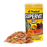 Aliemento Con 8 Tipos De Escamas Y Vitaminas Tropical Supervit 100g