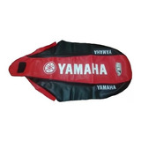 Funda De Asiento Tc4 Yamaha Xtz 125 Rojo/negro Estampado