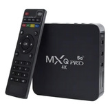 Tv Box 4k Pro 5g Tu Televisor Se Convierte En Una Smart Tv Color Negro