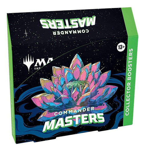 Collector Box Magic Caixa De Booster Commander Masters
