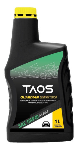 Aceite Taos Semisintetico 10w-40 1 Lt