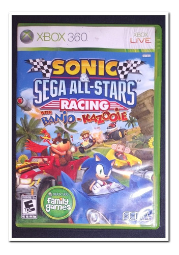 Sonic Sega All - Stars Racing, Juego Xbox 360