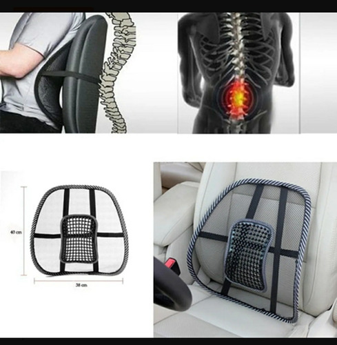 Soporte Lumbar Premium Automotriz Y Hogar Ciatica Postura