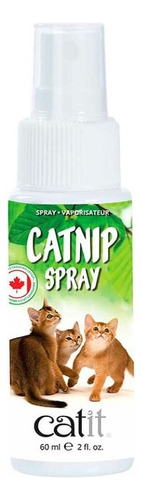 Catit Catnip Spray Para Gatos 60 Ml Color Blanco
