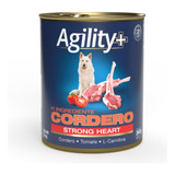 Lata Agility+ Perro Strong Heart 340gr.