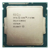 Processador Gamer Intel Core I7-4790k De 4 Núcleos E  4.4ghz