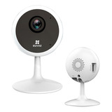 Ezviz Mini Cámara C1c-plus-64 Ip 2mp Con Detección De Movimiento Grabación En La Nube Notificación Push Audio De Dos Vías Cs-c1c Con Memoria Microsd 64gb Ideal Para Uso Interior