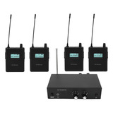 Retorno Palco Monitor In Ear Sem Fio Uhf Wireless Anleon S2 - 04 Receptores
