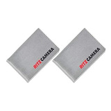 Paño De Microfibra Ritz Gear 2pzas Para Electrónicos -gris