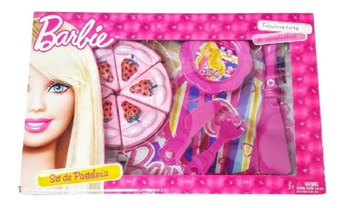 Set De Pastelería Barbie Jugueteria El Pehuen