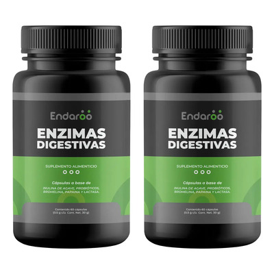 Enzimas Digestivas Probióticos Y Prebióticos 120 Cápsulas Sabor Sin Sabor | Meses sin interés