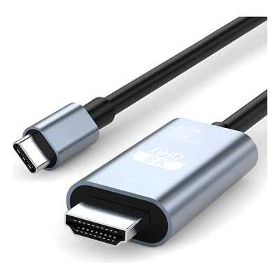 Cable Usb C A Hdmi2.1 8k60hz Para Thunderbolt 4\u002F3\u002Fmacbook,2m | Meses sin interés