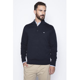 Sweater Bristol Smart Casual L/s Azul Fw2024 Ferouch