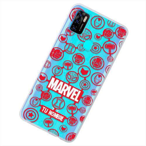 Funda Para Zte Marvel Superhéroes Personalizada