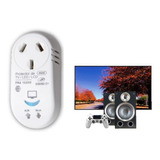 Protector Tension Tv Smart Electrodomestico Color Blanco