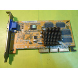 Placa De Video Agp Msi 16mb Nvidia Vanta Ms8808 Tnt2m64 Agp 