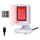 Lector De Código Barras Omnidireccional 1d/2d/qr Láser Usb