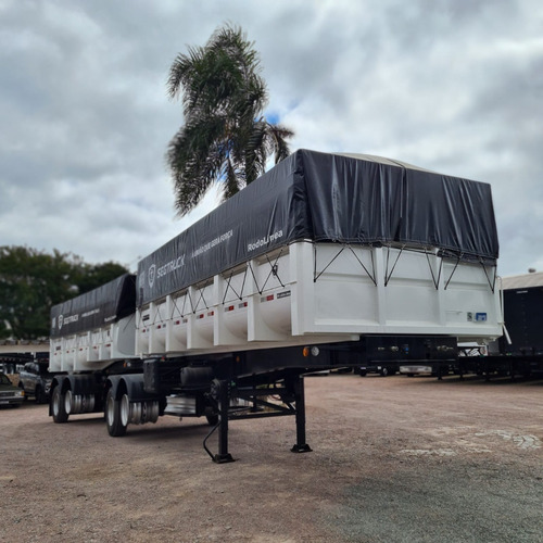 CARRETA BICAÇAMBA BASCULANTE RODOLINEA 0KM 25+25M³ 2021