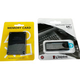 Memory Card Con Funtuna 128mb Con Usb De 64gb Para Ps2 Slim