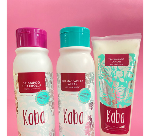 Kit Kaba 3 Productos, Incluye Envío - - mL a $3833